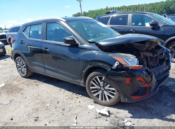 3N1CP5CV5ML482716 2021 NISSAN KICKS Black Սալոնի հետևի տեսք