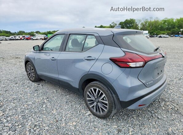 3N1CP5CV5ML494171 2021 NISSAN KICKS Gray Trasero izquierdo