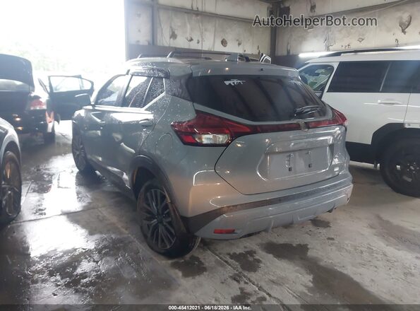 3N1CP5CV5ML513561 2021 NISSAN KICKS Серый Задняя левая четверть