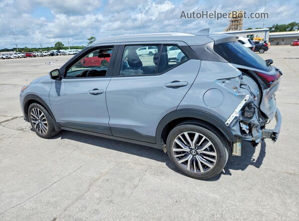 3N1CP5CV5ML521627 2021 NISSAN KICKS Blue Հետևի ձախ