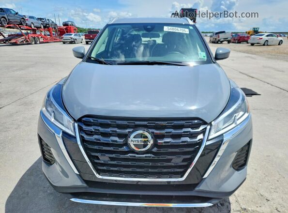 3N1CP5CV5ML521627 2021 NISSAN KICKS Blue Դիմացի տեսք