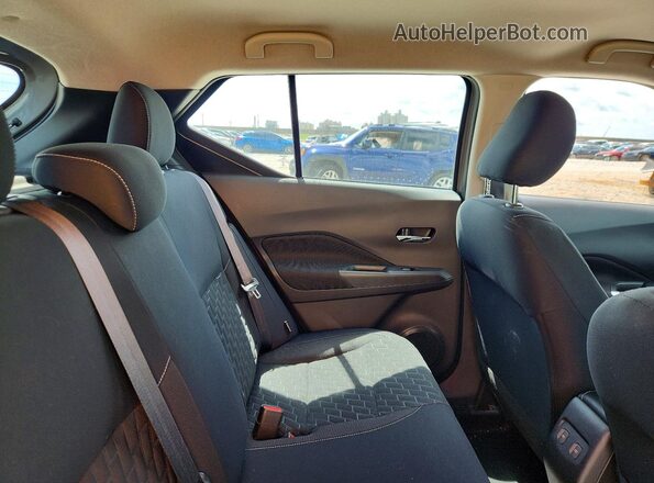 3N1CP5CV5ML521627 2021 NISSAN KICKS Blue Հետևի նստատեղերի տեսք