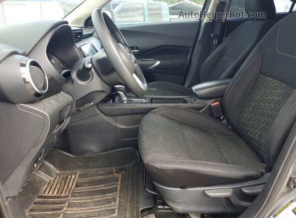 3N1CP5CV5ML528349 2021 NISSAN KICKS Gray წინა სალონის ხედი