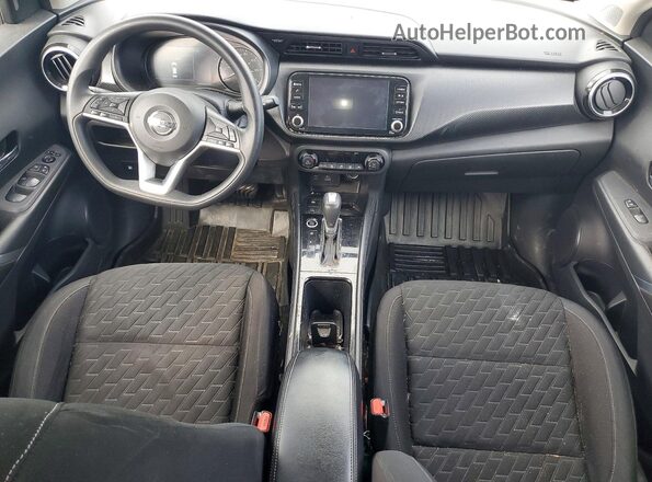 3N1CP5CV5ML528349 2021 NISSAN KICKS Gray წინა პანელის ხედი