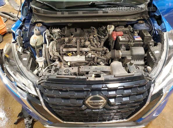 3N1CP5CV5ML530375 2021 NISSAN KICKS Blue 