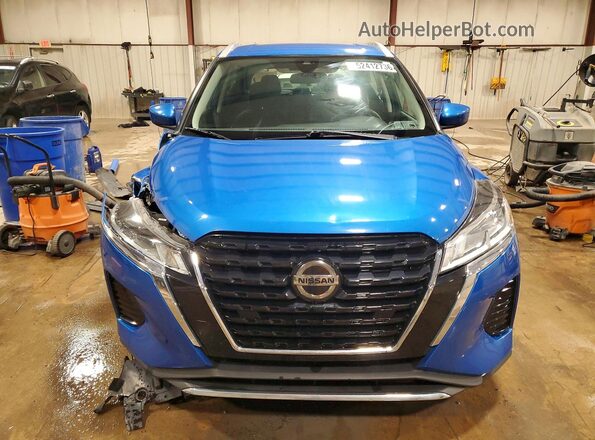 3N1CP5CV5ML530375 2021 NISSAN KICKS Blue 