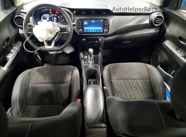 3N1CP5CV5ML530375 2021 NISSAN KICKS Blue 