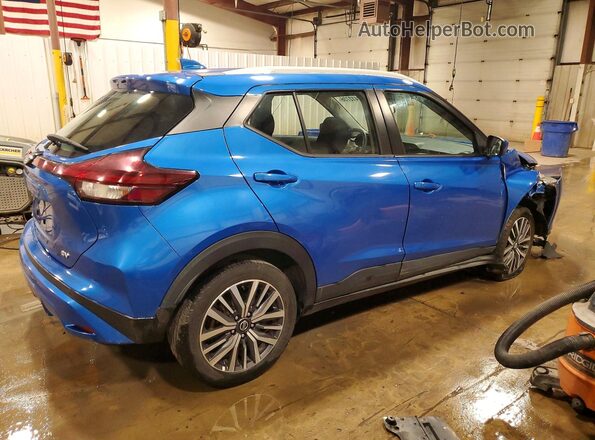 3N1CP5CV5ML530375 2021 NISSAN KICKS Blue 