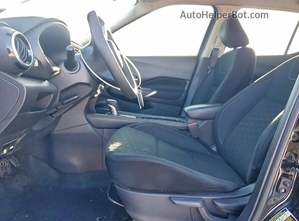 3N1CP5CV5ML546351 2021 NISSAN KICKS Black Widok wnętrza z przodu