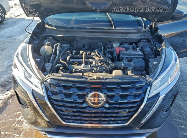 3N1CP5CV5ML546351 2021 NISSAN KICKS Black Widok wnętrza z tyłu