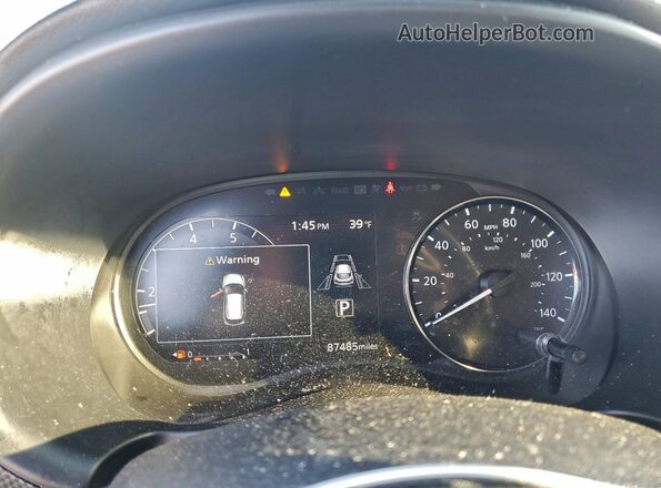 3N1CP5CV5ML546351 2021 NISSAN KICKS Black Widok zestawu wskaźników
