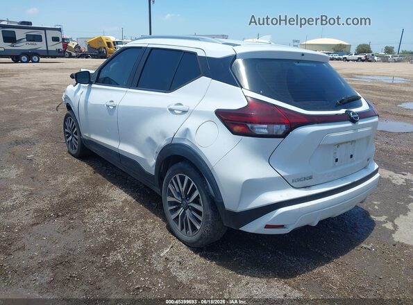 3N1CP5CV5NL510810 2022 NISSAN KICKS White Trasero izquierdo