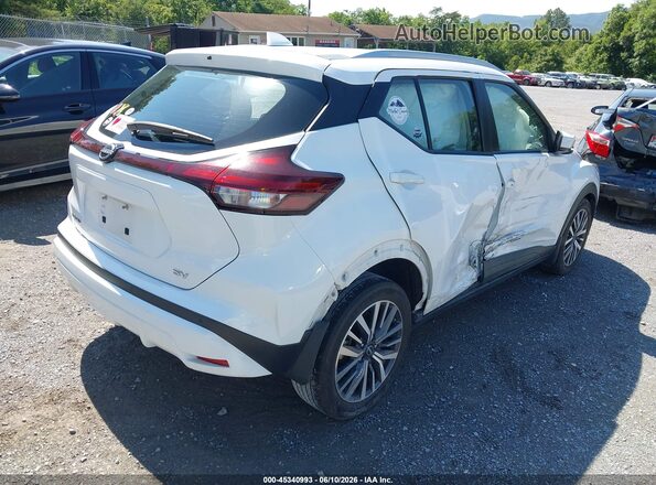 3N1CP5CV5PL482459 2023 NISSAN KICKS Белый Задняя правая четверть