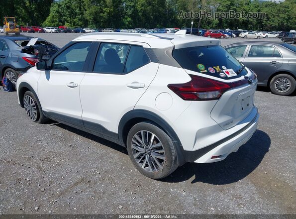 3N1CP5CV5PL482459 2023 NISSAN KICKS Белый Задняя левая четверть