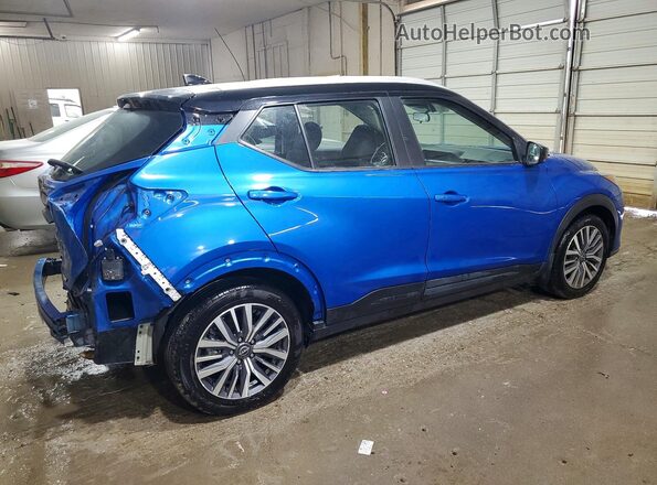 3N1CP5CV5PL483322 2023 NISSAN KICKS Blue Rear right