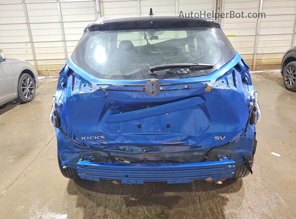 3N1CP5CV5PL483322 2023 NISSAN KICKS Blue Rear view