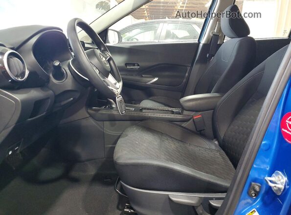 3N1CP5CV5PL483322 2023 NISSAN KICKS Blue Front interior view