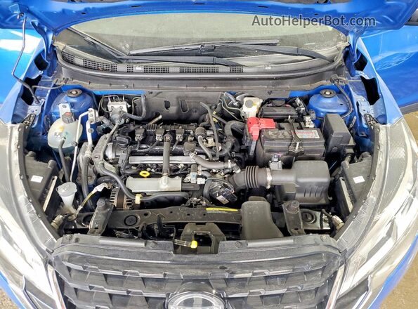 3N1CP5CV5PL483322 2023 NISSAN KICKS Blue Engine compartment view