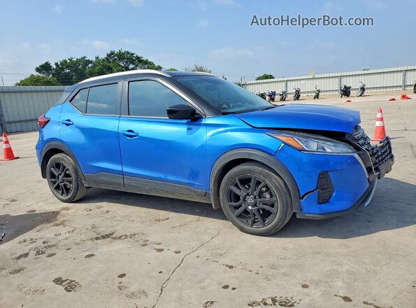 3N1CP5CV5PL553059 2023 NISSAN KICKS Blue 