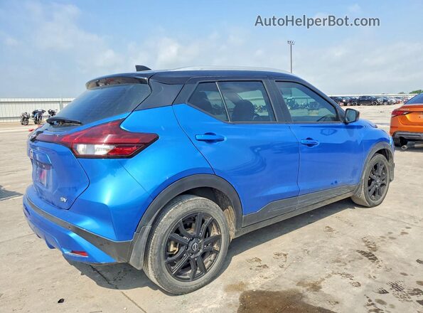 3N1CP5CV5PL553059 2023 NISSAN KICKS Blue 