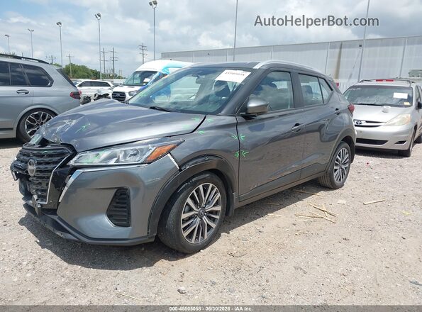3N1CP5CV5RL492900 2024 NISSAN KICKS Gray Przód lewy