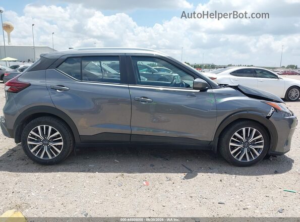 3N1CP5CV5RL492900 2024 NISSAN KICKS Gray Widok wnętrza z tyłu