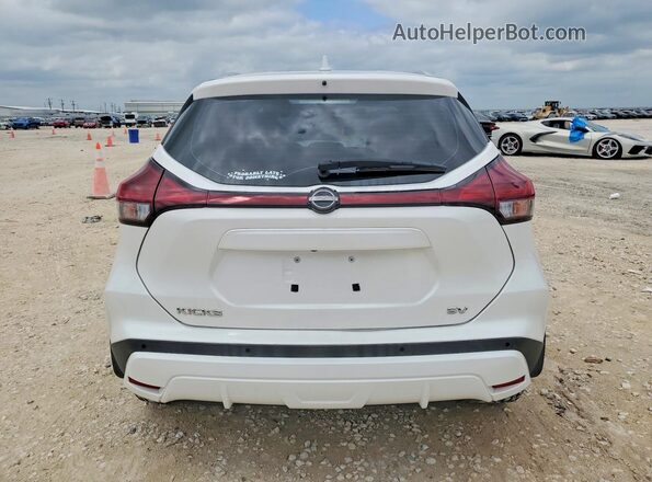 3N1CP5CV5RL531730 2024 NISSAN KICKS White Вид ззаду
