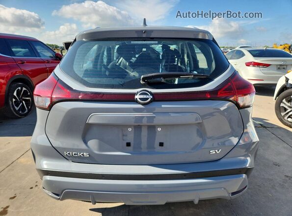 3N1CP5CV5RL535941 2024 NISSAN KICKS Gray Rear view