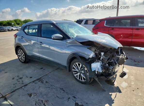 3N1CP5CV5RL535941 2024 NISSAN KICKS Gray Front right