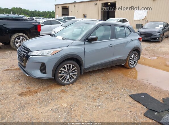 3N1CP5CV5RL572570 2024 NISSAN KICKS Blue Передня ліва чверть