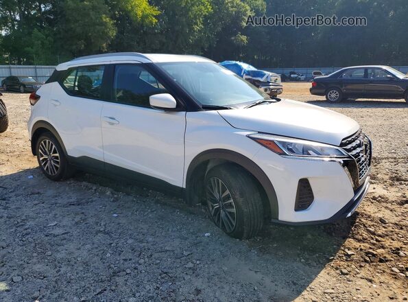 3N1CP5CV6NL493693 2022 NISSAN KICKS White Передня права чверть