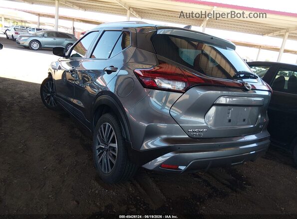 3N1CP5CV6NL523730 2022 NISSAN KICKS Gray Rear left