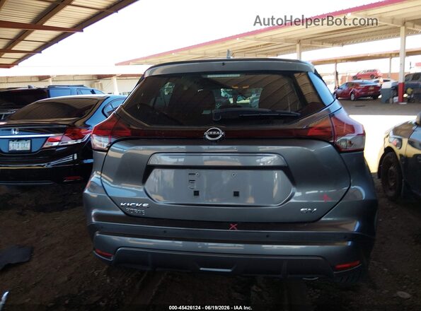 3N1CP5CV6NL523730 2022 NISSAN KICKS Gray 