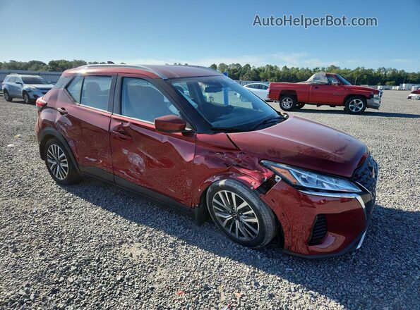 3N1CP5CV6PL504923 2023 NISSAN KICKS Red Передня права чверть