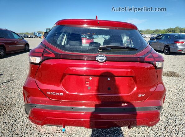 3N1CP5CV6PL504923 2023 NISSAN KICKS Red Вид ззаду