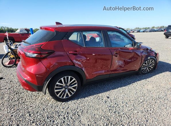 3N1CP5CV6PL504923 2023 NISSAN KICKS Red Задня права чверть
