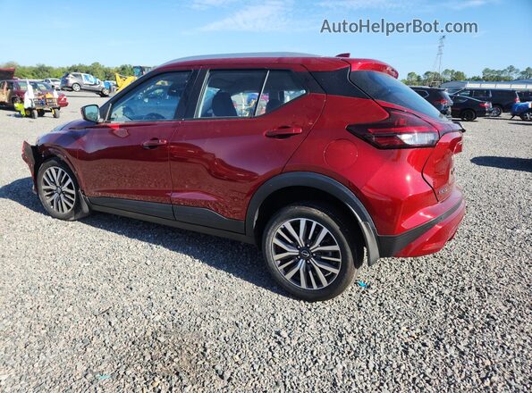 3N1CP5CV6PL504923 2023 NISSAN KICKS Red Задня ліва чверть