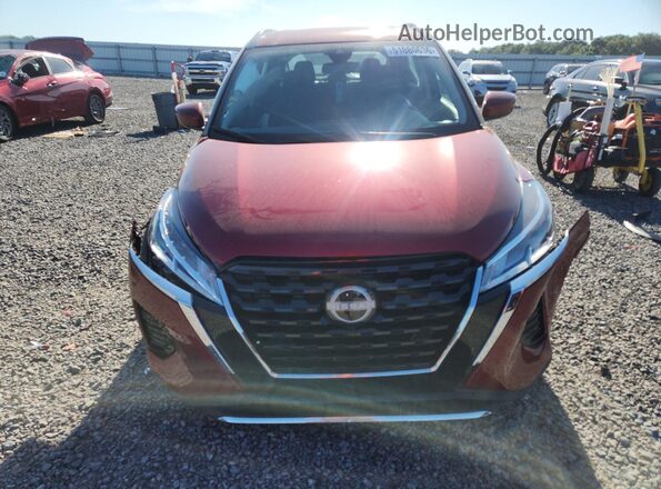 3N1CP5CV6PL504923 2023 NISSAN KICKS Red Вид спереду