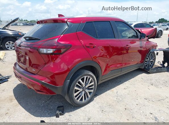 3N1CP5CV6PL552874 2023 NISSAN KICKS Red Trasero derecho