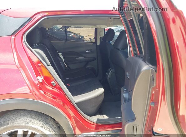 3N1CP5CV6PL552874 2023 NISSAN KICKS Red Vista de la etiqueta del VIN