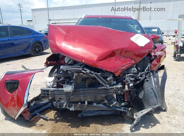 3N1CP5CV6PL552874 2023 NISSAN KICKS Red Vista del cuadro de instrumentos