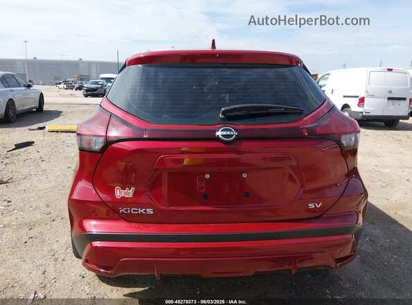 3N1CP5CV6PL552874 2023 NISSAN KICKS Red 