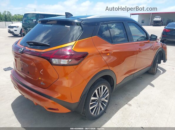 3N1CP5CV6PL572882 2023 NISSAN KICKS Orange Задня права чверть