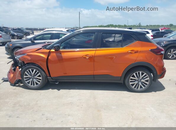 3N1CP5CV6PL572882 2023 NISSAN KICKS Orange Панорамний вид салону 360°