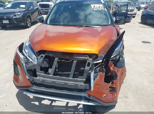 3N1CP5CV6PL572882 2023 NISSAN KICKS Orange Вид щитка приладів