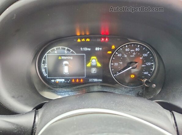 3N1CP5CV6RL516136 2024 NISSAN KICKS Gray Vista del cuadro de instrumentos