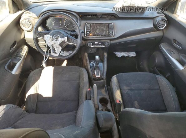 3N1CP5CV7LL477385 2020 NISSAN KICKS Синий Вид панели приборов