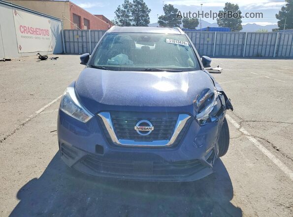 3N1CP5CV7LL477385 2020 NISSAN KICKS Синий Вид спереди