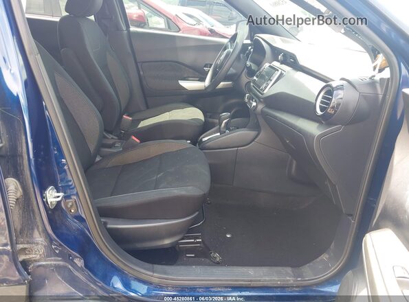 3N1CP5CV7LL500678 2020 NISSAN KICKS Blue Սալոնի դիմացի տեսք