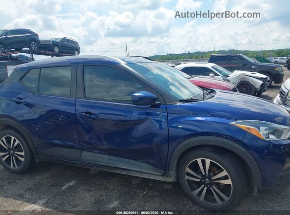 3N1CP5CV7LL500678 2020 NISSAN KICKS Blue Սալոնի հետևի տեսք